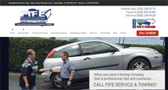 Desktop Screenshot of fifetowing.com