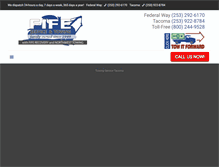 Tablet Screenshot of fifetowing.com
